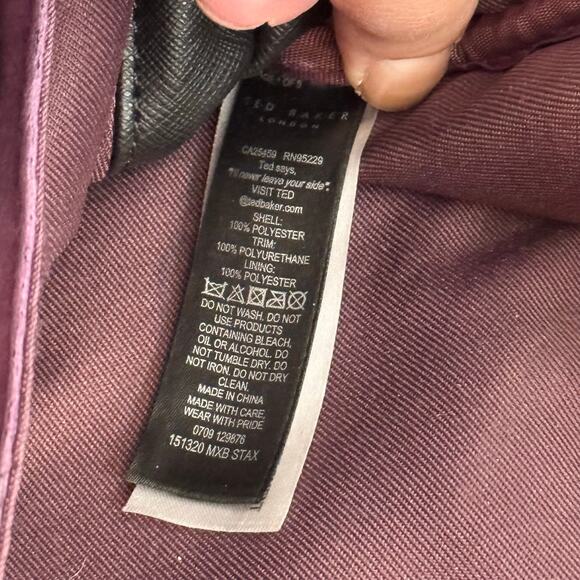 Ted Baker Briefcase Document Messenger Bag  Laptop Black 12X15.5 Inches - Picture 10 of 14